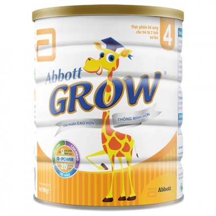 Sữa bột Abbott Grow số 4  Lon 900gr