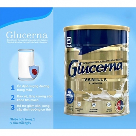 Sữa Glucerna 850g (cho người tiểu đường)