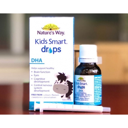 Nature’s Way bổ sung DHA cho bé từ 4 tuần tuổi ( lọ 20ml) – Hộp
