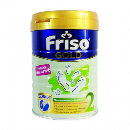 Friso Gold  Nga số 2 - 800gr (Dành cho bé từ 6-12 tháng)